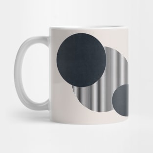 Mid-century modern geometrical composition Mug